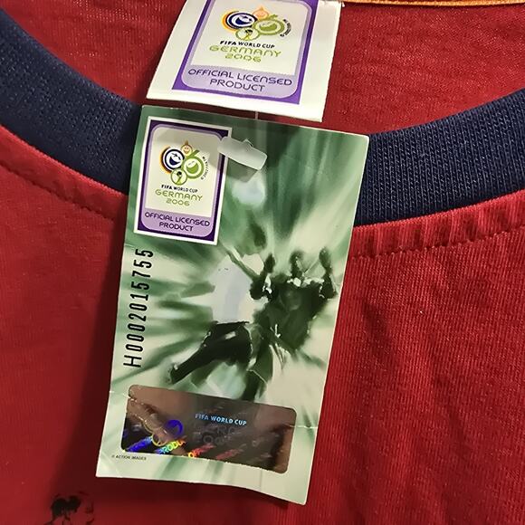 FIFA World Cup Shirt XXL Soccer Germany 2006 Equalizer Long Sleeve - Picture 8 of 10